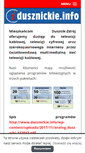 Mobile Screenshot of dusznickie.info